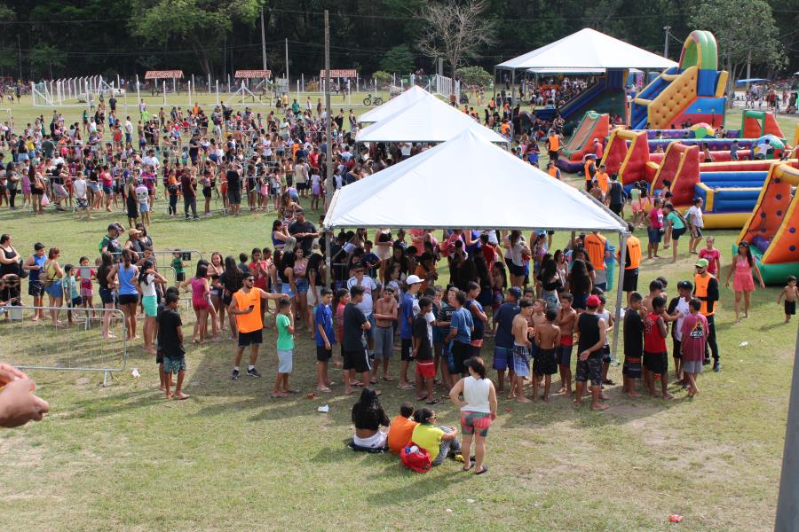 Festa das Crianças de Pinda reúne milhares de pessoas no Parque da Cidade