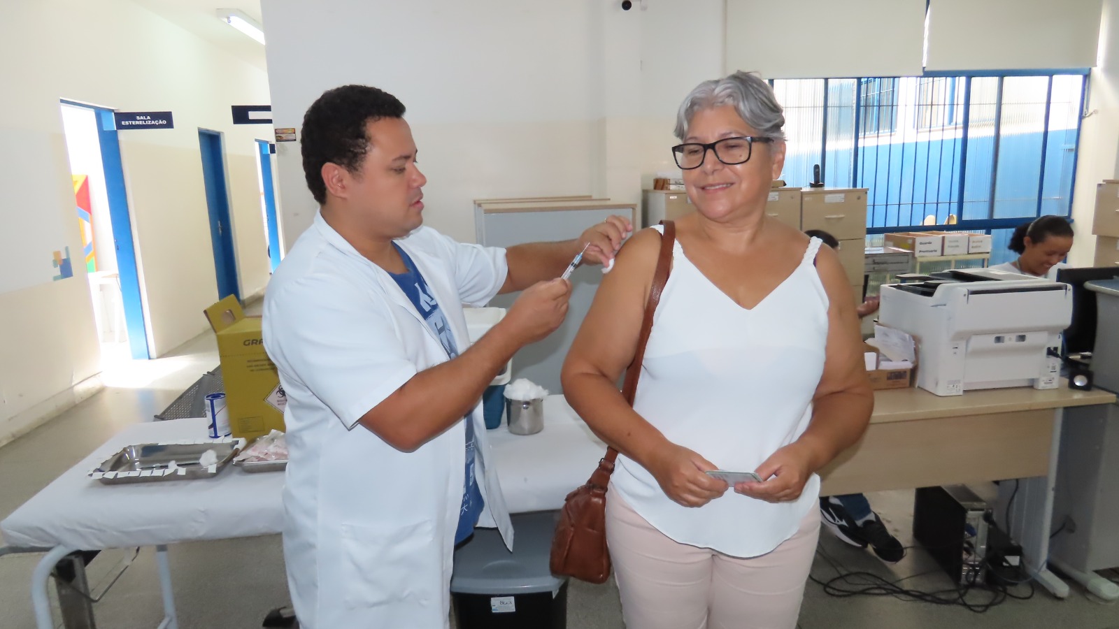 Pinda vacina 1.060 pessoas no Dia D contra Gripe