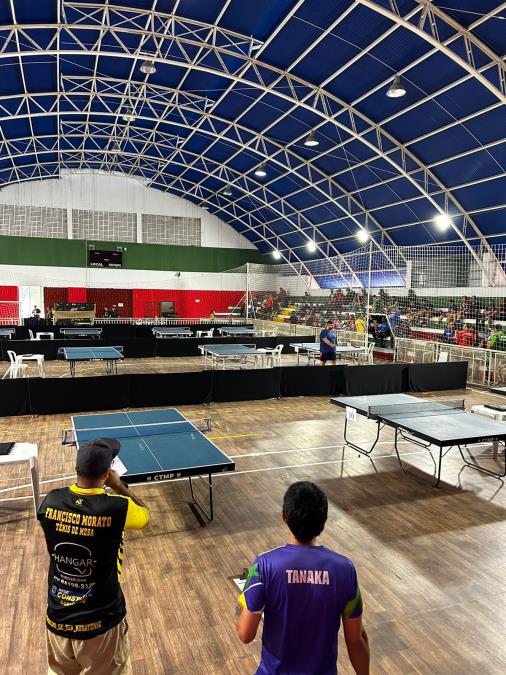 Campeonato de Tênis de Mesa em Pindamonhangaba recebe 160 atletas da região