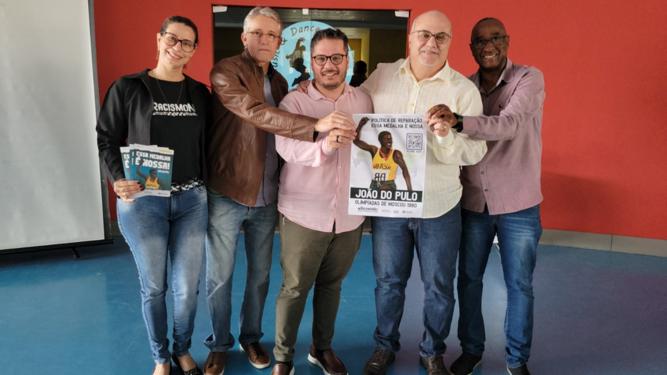 17/08 - Campanha #RacismoNão e ação de apoio para reconhecimento do ouro de João do Pulo ganham apoio*