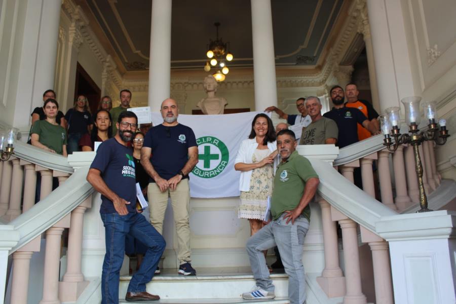 Membros da CIPAA participam de treinamento para prevenção de acidentes