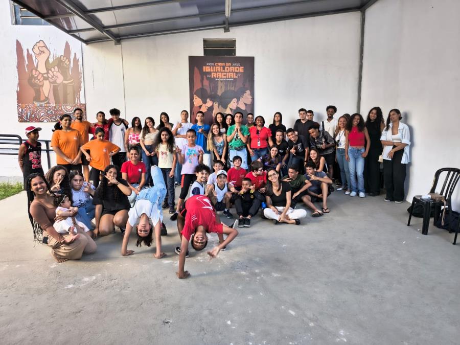 Corpo Afro Movente promove ações de educação antirracista no Parque da Cidade
