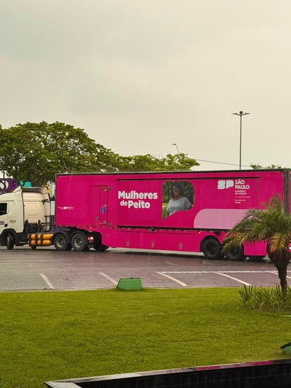 Pindamonhangaba recebe Carreta da Mamografia do Governo do Estado para atendimento às mulheres a partir de 35 anos