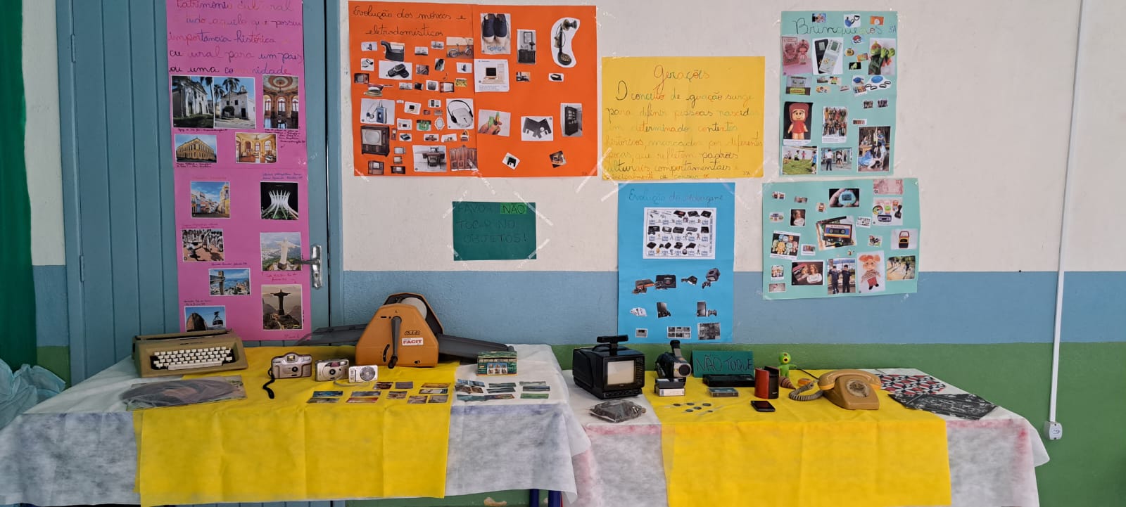21/09 - E. M. Professora Odete Corrêa promove atividades sobre "Mudanças e Permanências no Tempo"