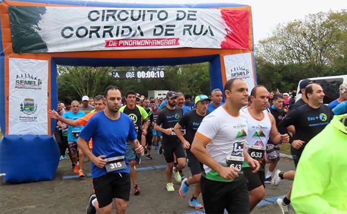 Pinda preenche as 1.000 vagas do Circuito de Corrida de Rua