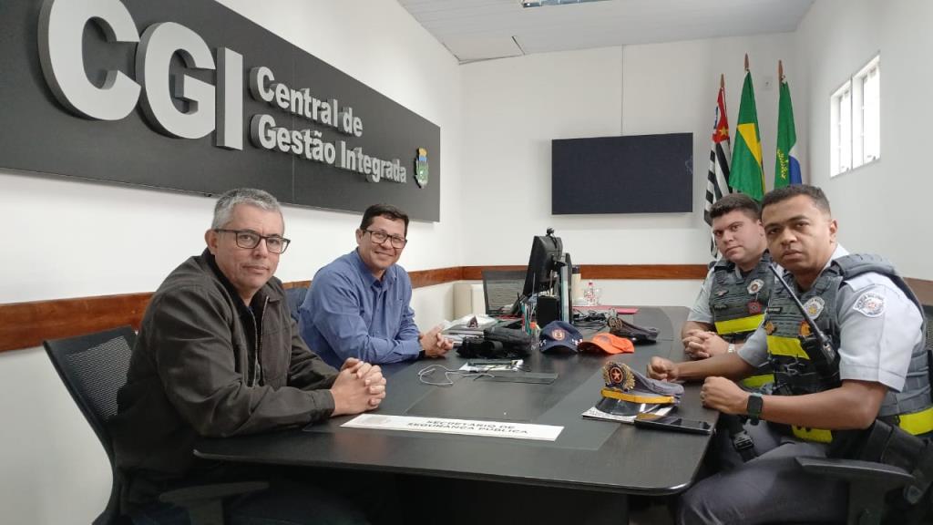 Secretaria de Segurança recebe representantes da Polícia Rodoviária Estadual