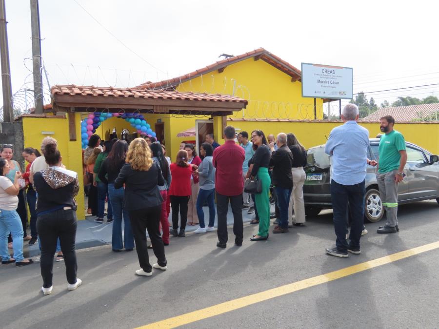 Moreira César recebe unidade do CREAS com festa