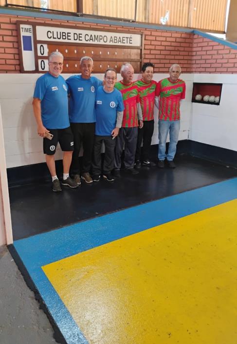 Equipe de bocha de Pinda disputa rodada equilibrada do Torneio da Amizade
