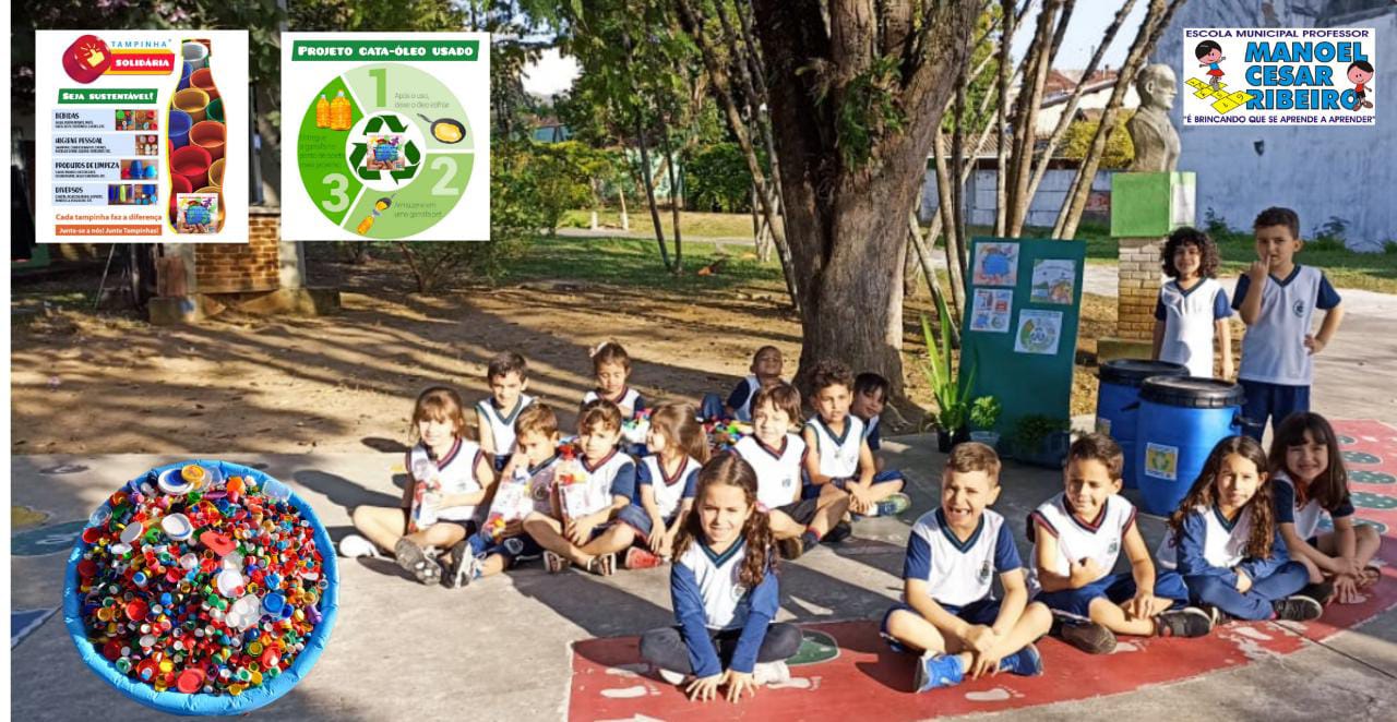 23/08 - Escola Municipal Manoel César Ribeiro realiza projeto de responsabilidade social e cidadania