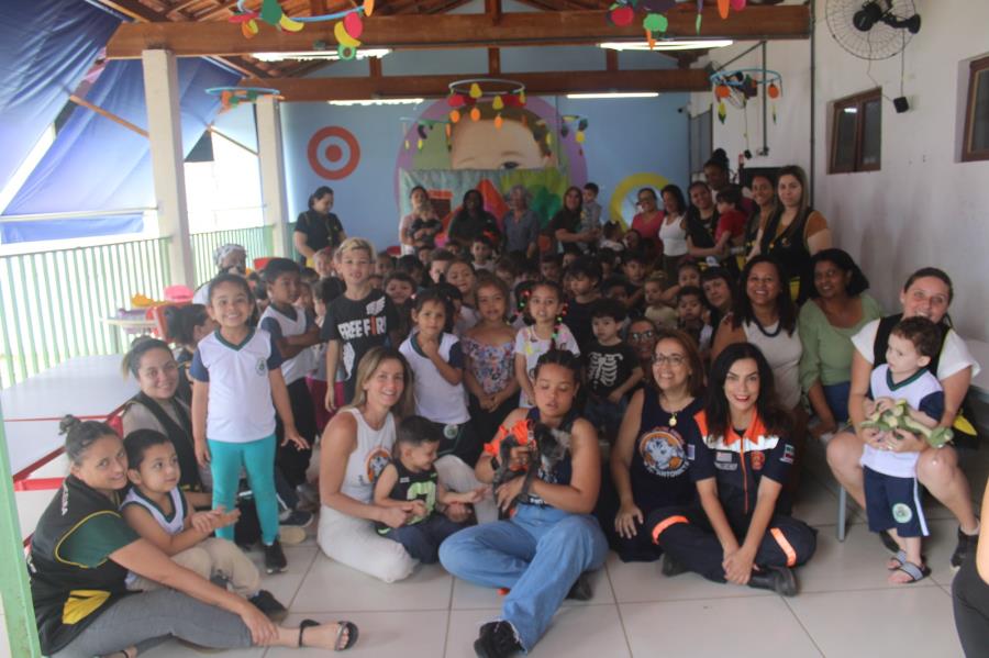 Projeto Antonieta promove educação ambiental e cuidado com animais em CMEIs