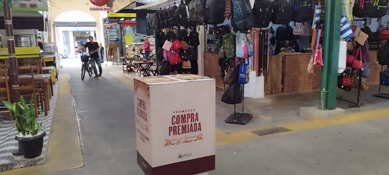 23/11 - Mercado Municipal realiza Promoção Compra Premiada