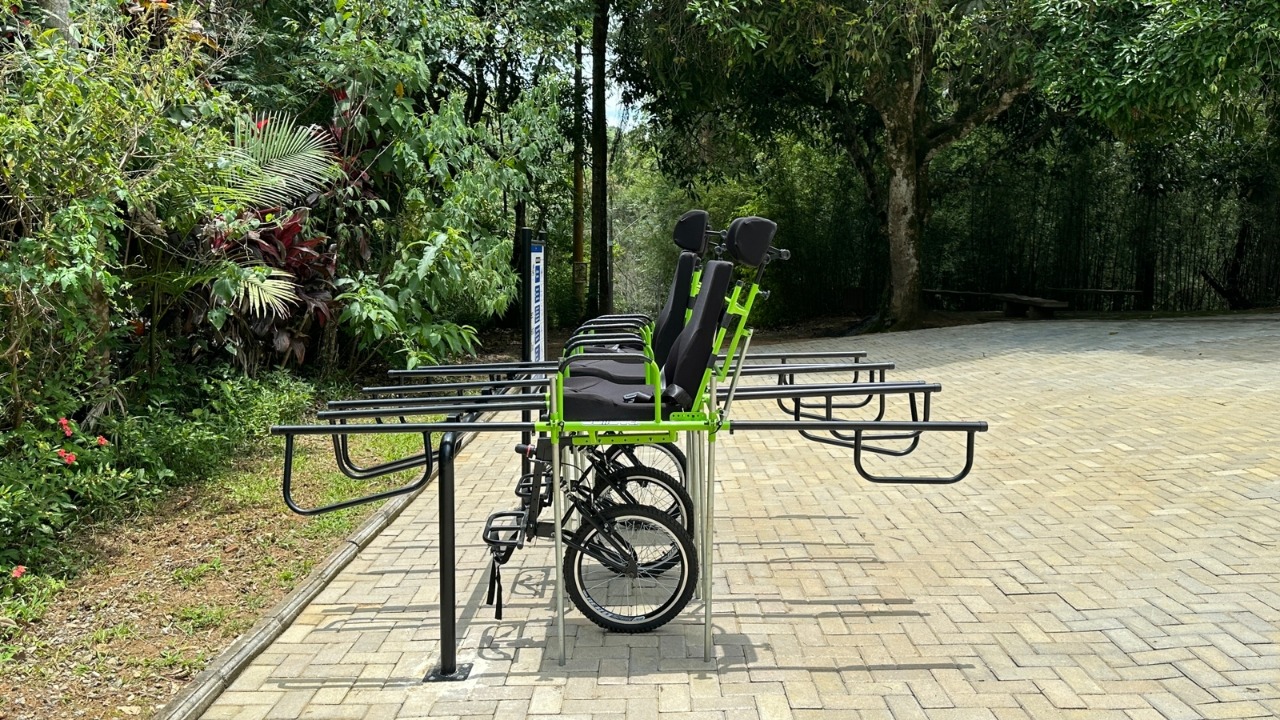 24/01 - Parque Trabiju disponibiliza cadeiras adaptadas para trilhas