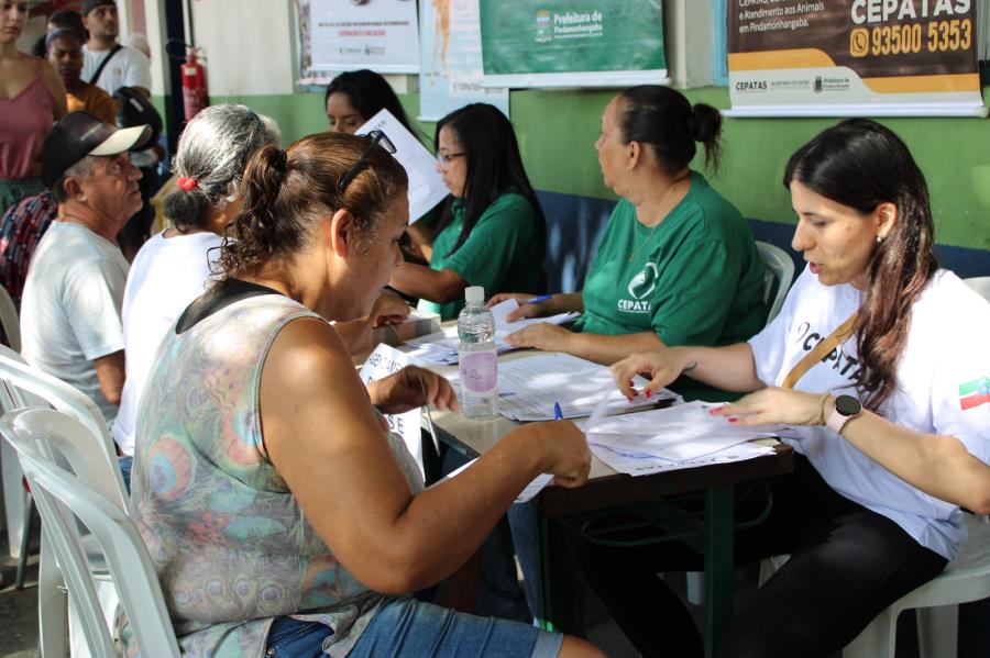 Estreia do ’Prefeitura perto de você’ é sucesso no Feital com cerca de 700 atendimentos