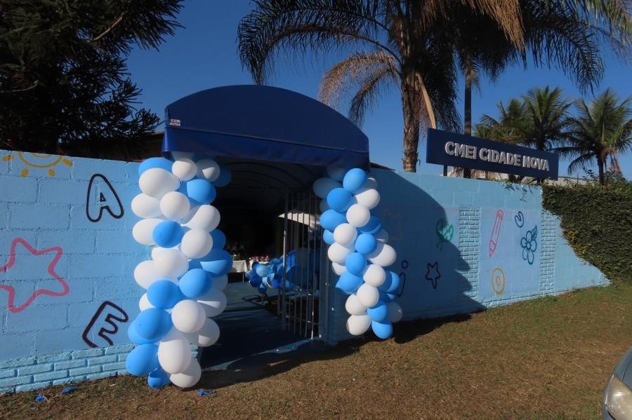 24/08 - CMEI no Cidade Nova vai atender 136 crianças em período parcial e integral