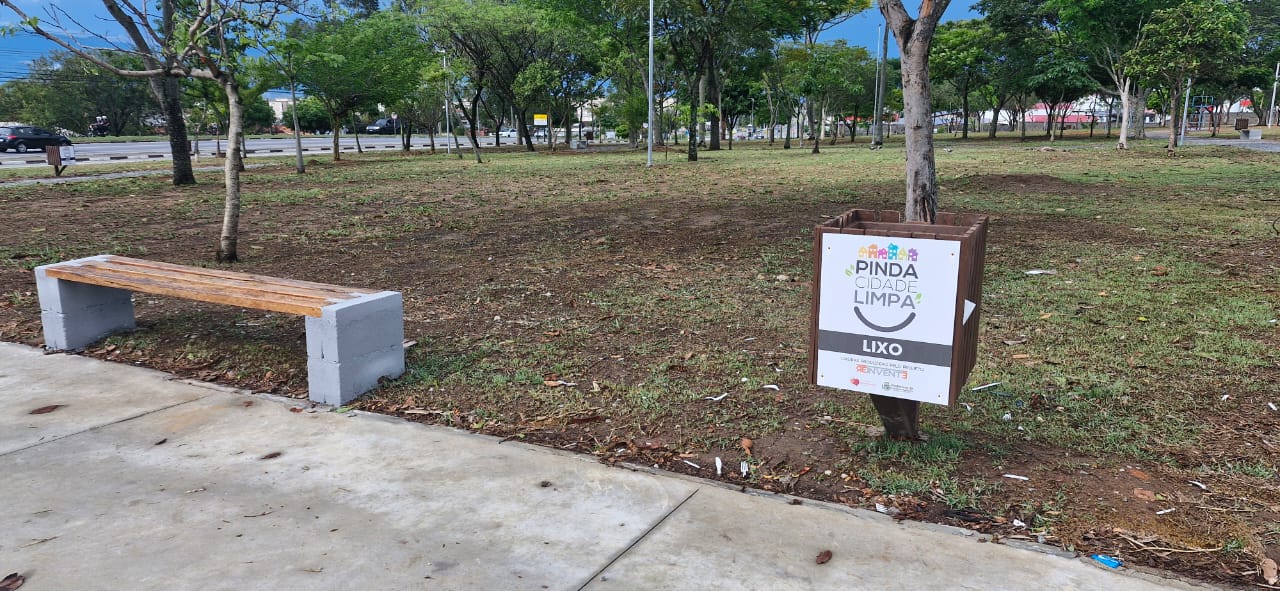 Praça do Parque das Palmeiras entra em fase de conclusão