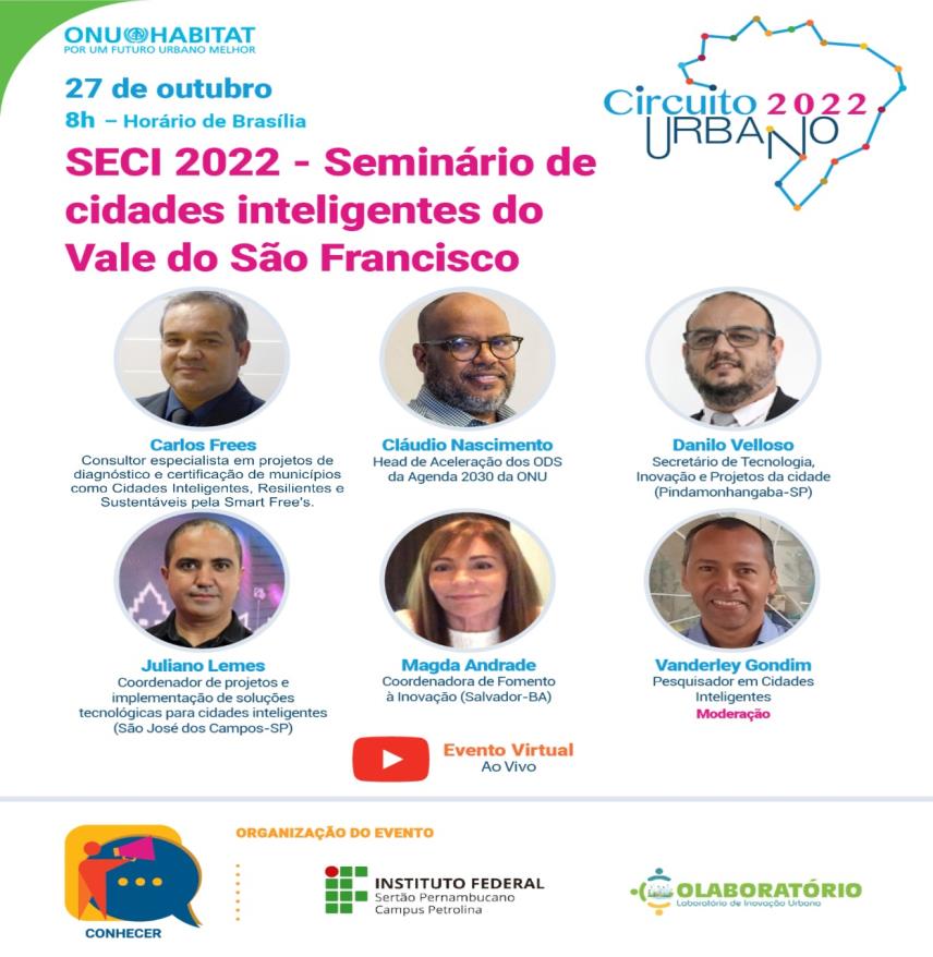 26/10 - Pinda participa de Seminário online da ONU sobre Cidades Inteligentes
