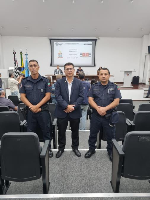 Pinda acompanha lançamento de programa de proteção à mulher e alinha ações de segurança