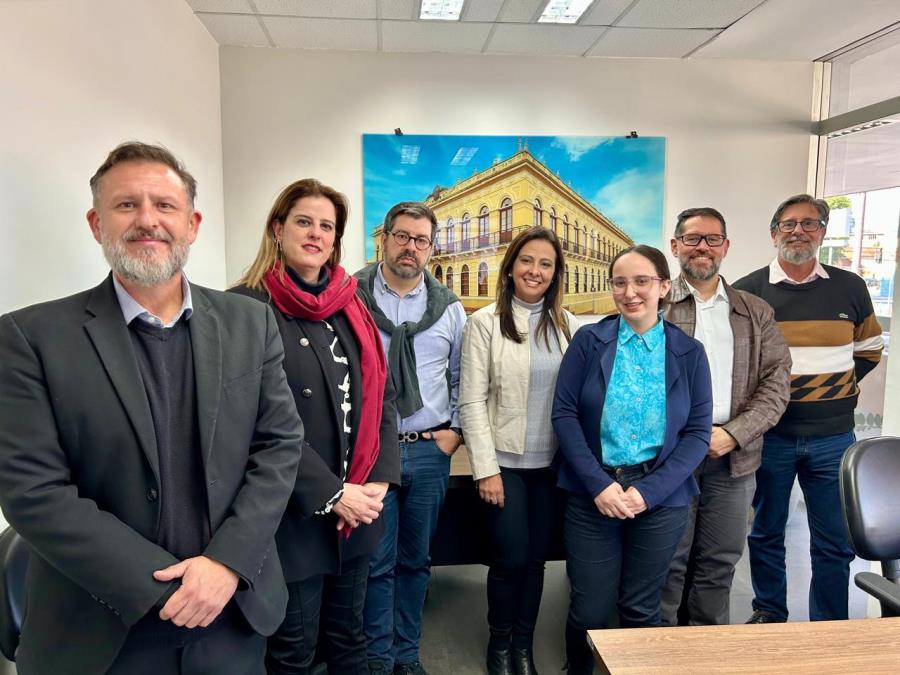 Pinda recebe comitiva de Itu para troca de experiências sobre desenvolvimento econômico