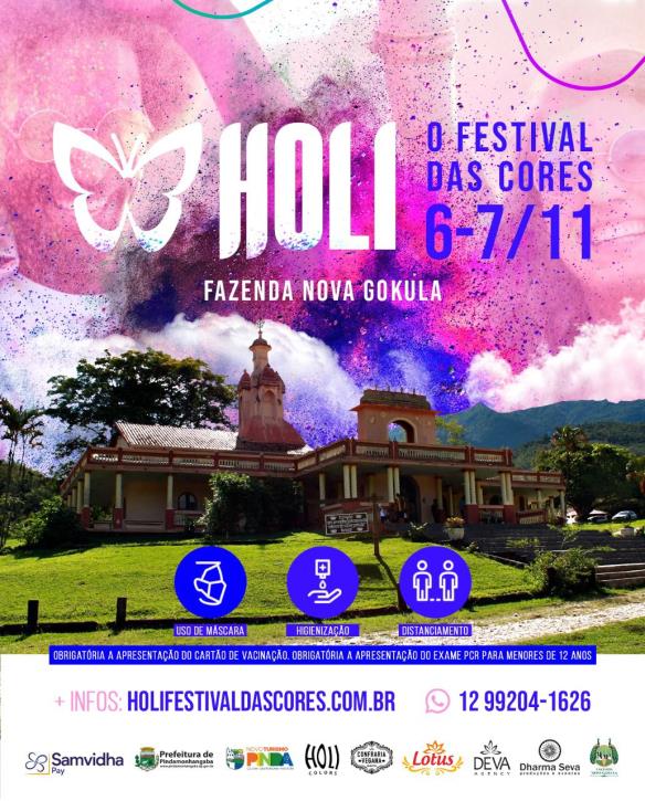 Fazenda Nova Gokula realiza Festival da Lua Dourada em Pinda