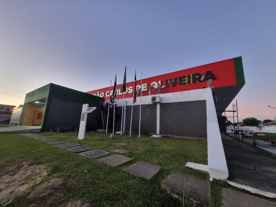 Especial Zeladoria: Fachada do Centro Esportivo João do Pulo é revitalizada