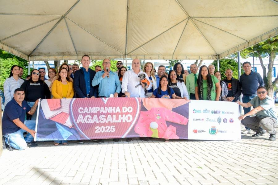 População pode doar peças da Campanha do Agasalho em diversos pontos da cidade