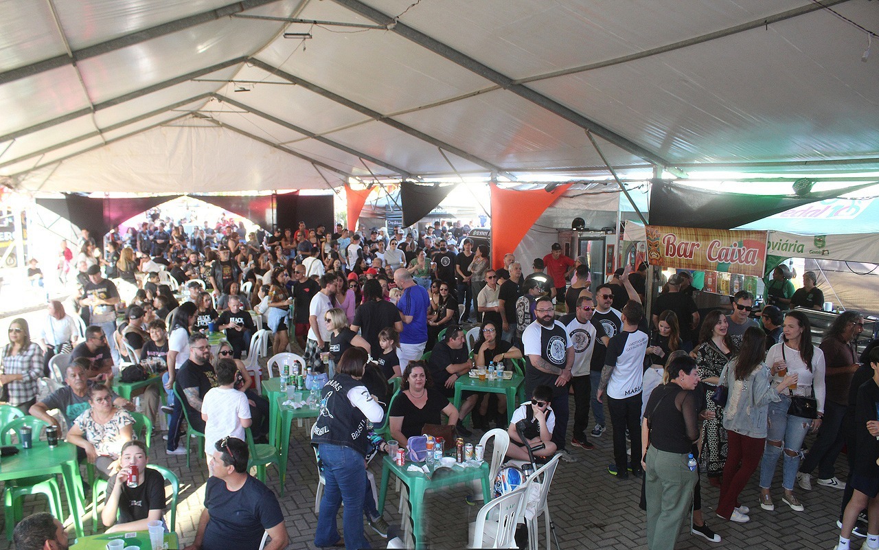Motor Rock 2025 movimenta Praça Sete de Setembro com rock, exposição e solidariedade