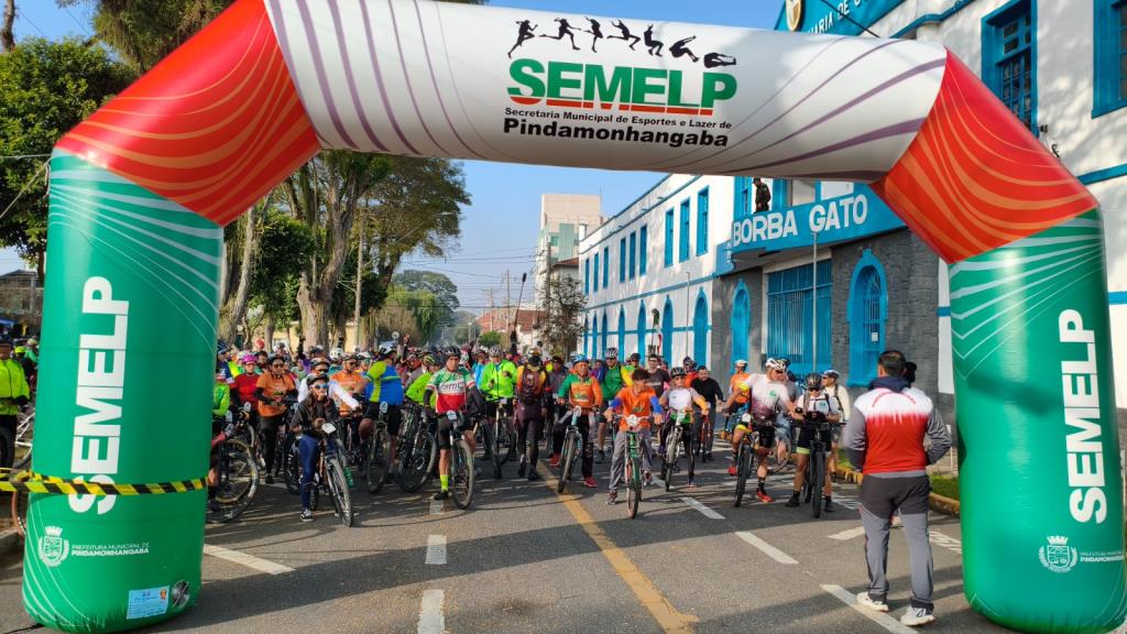 4º Ciclotour reúne ciclistas e famílias em manhã de esporte e solidariedade em Pinda