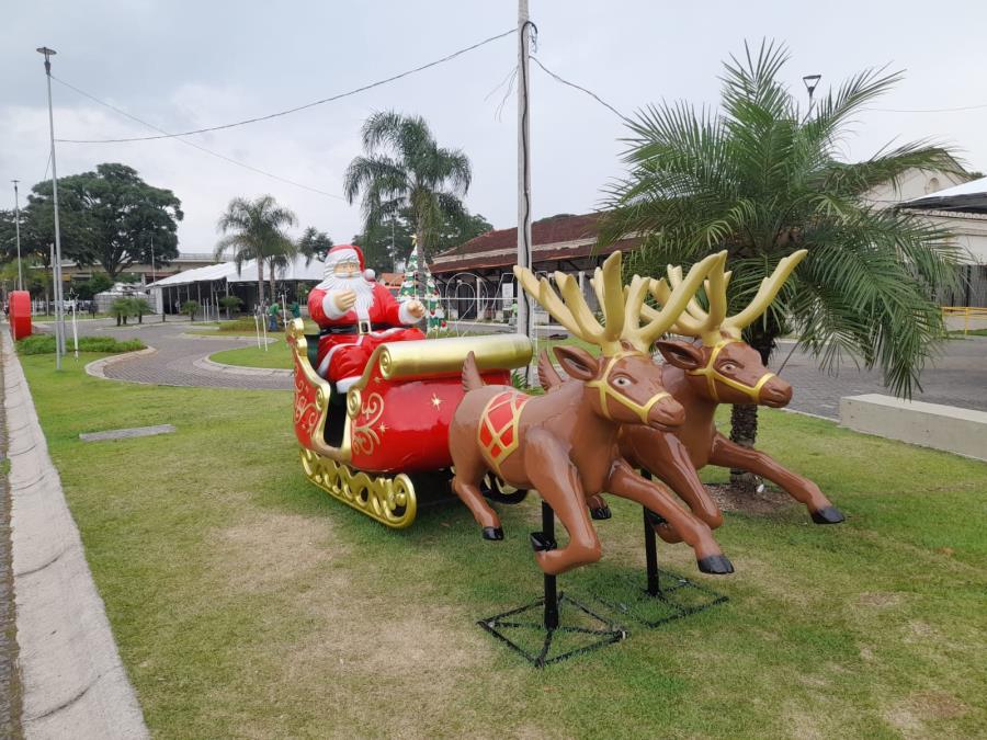 28/11 - Papai Noel chega dia 1º em Pindamonhangaba