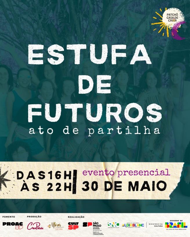 Casa Patchô realiza Sarau com apresentações e exposição de projetos culturais em Pinda