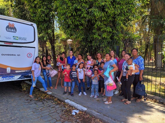 29/09 - Usuários do CRAS Araretama realizam visita ao museu de Pinda