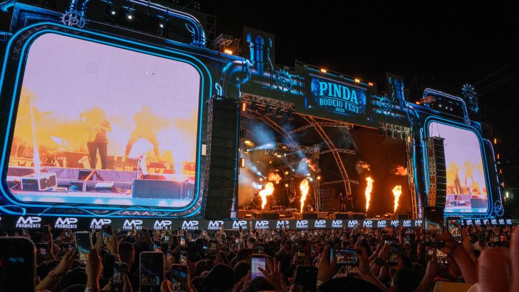 Pinda Rodeio Fest se torna maior festa da região com 80 mil pessoas e grandes shows musicais