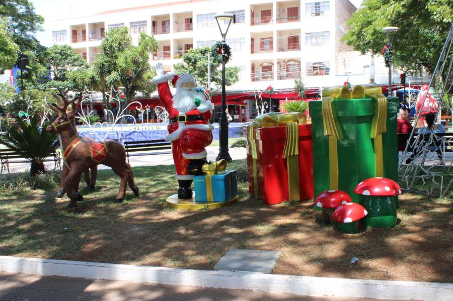 Papai Noel chega nesta sexta-feira em Pindamonhangaba