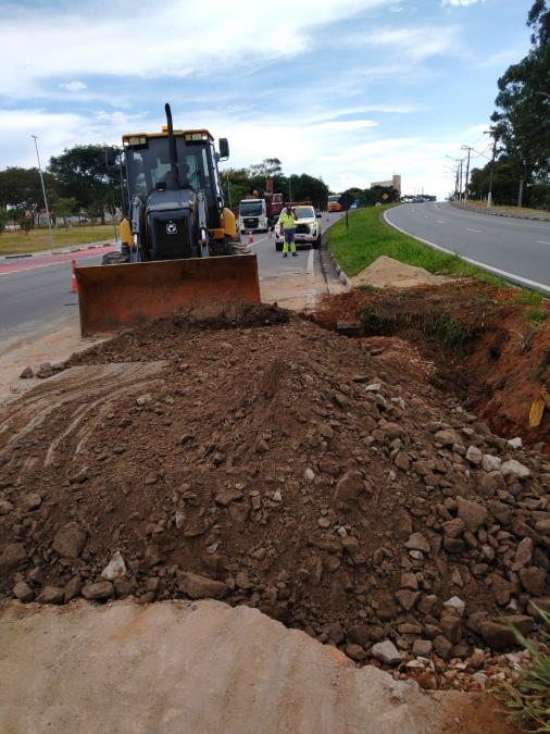 Prefeitura de Pinda realiza substituição de tubulação de águas para evitar enchentes no Morumbi