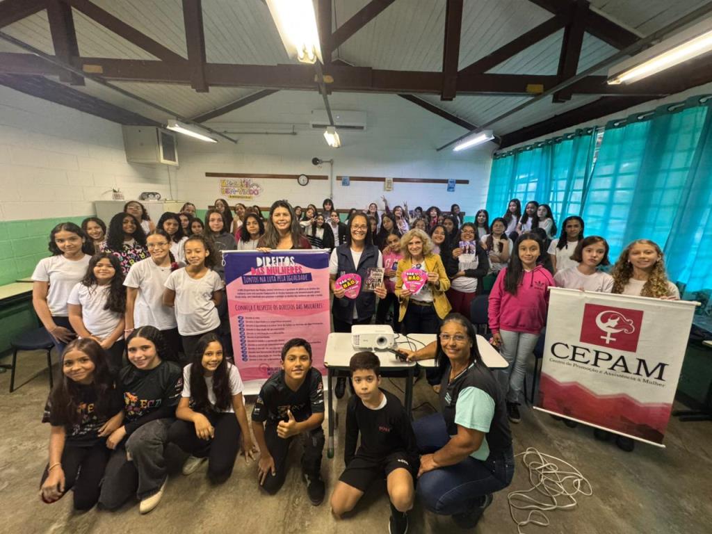 ESF Cidade Nova promove palestra sobre Direitos das Mulheres em Pinda