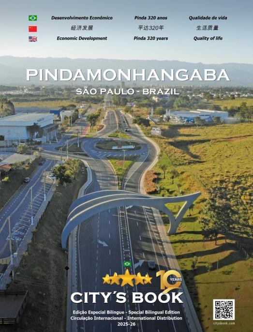 Pinda vai lançar revista City’s Book, voltada ao setor empresarial e ao desenvolvimento econômico