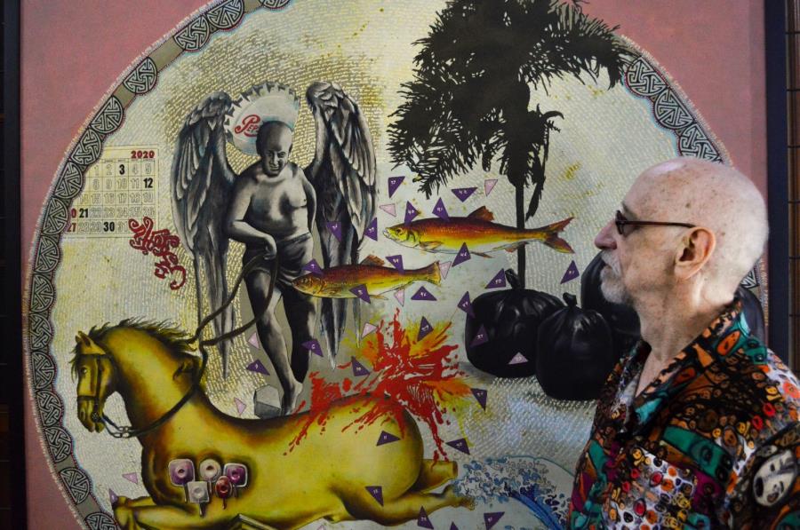 Exposição “Em Nome do Pai” traz, pela primeira vez ao Vale do Paraíba, a obra de Miguel Gontijo