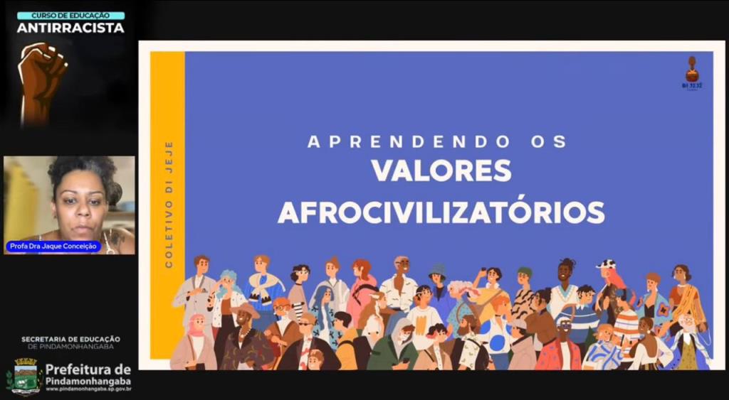 Pinda promove formação sobre Valores Afro Civilizatórios e Pretagogia