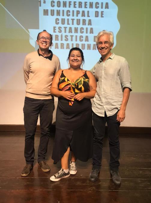 31/10 - Pinda é convidada para palestra de abertura em Conferência de Cultura de Paraibuna