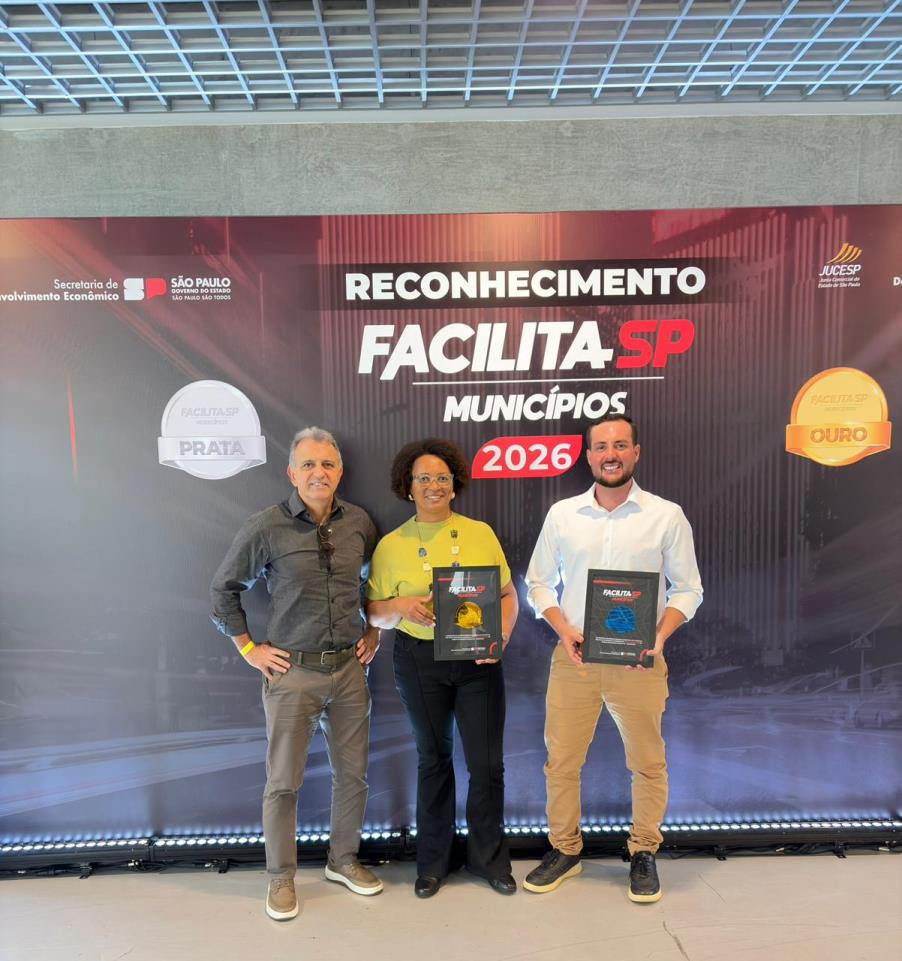 Pinda conquista, pelo segundo ano consecutivo, os Selos Ouro e Inovação do Facilita SP Municípios