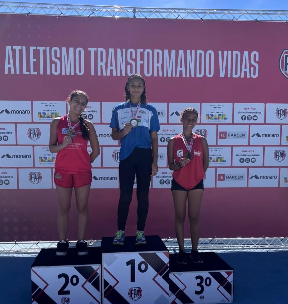 Atletismo de Pinda conquista pódios no Troféu São Paulo