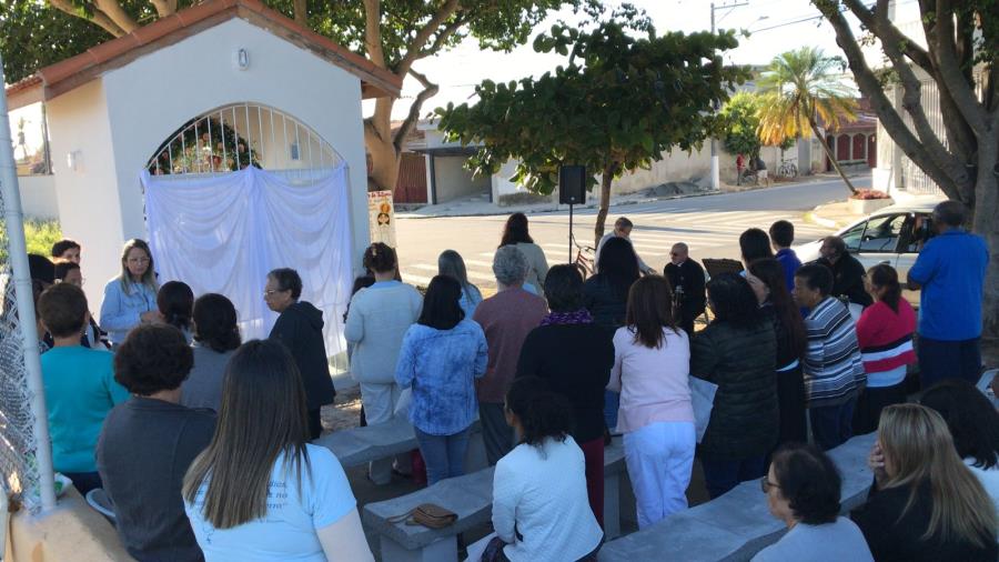 Prefeitura inaugura Oratório Nossa Senhora de Fátima na Praça do Pasin