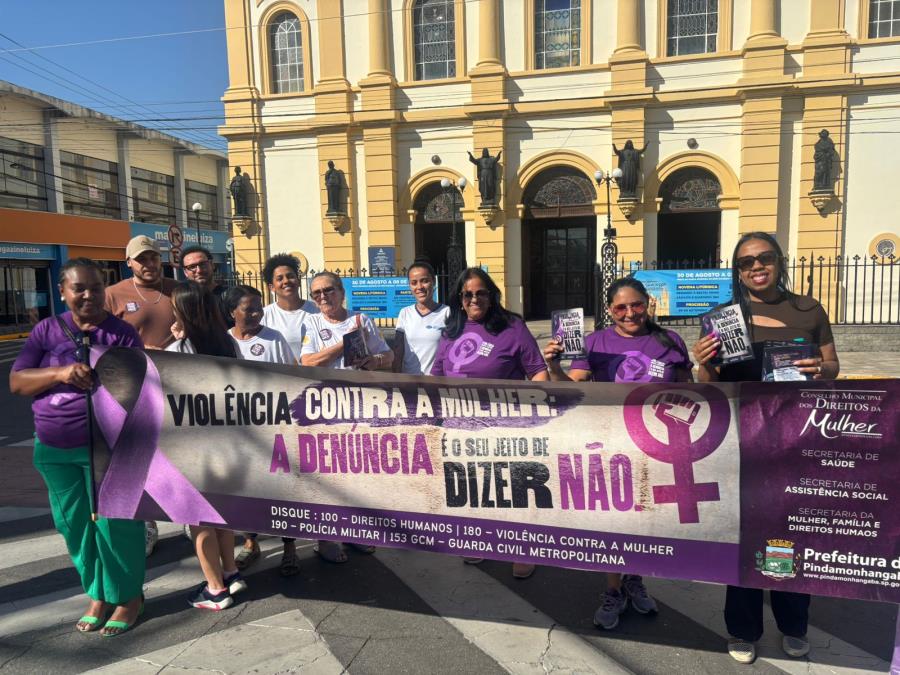 Prefeitura mobiliza a cidade e celebra sucesso da campanha Agosto Lilás