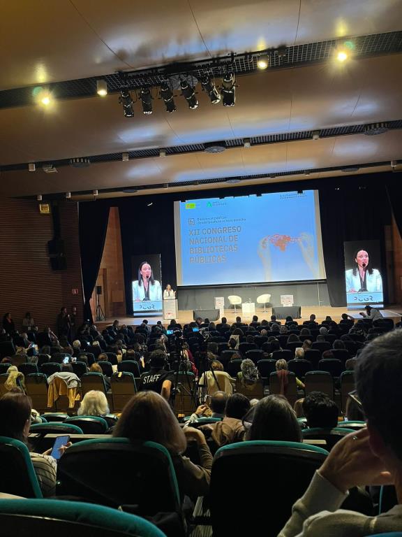 Bibliotecária de Pinda participa do Congresso Nacional de Bibliotecas Públicas na Espanha