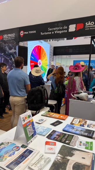 Pindamonhangaba marca presença na 48ª Abav Travel SP e promove o turismo da Mantiqueira Paulista