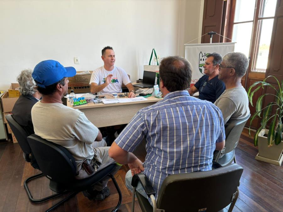 Pinda faz reunião técnica para estudo estrutural do Festival Tropeiro