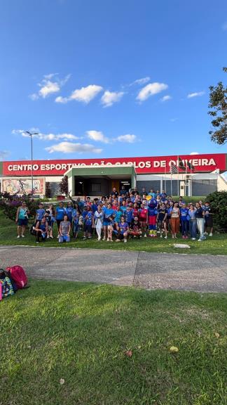 Esportes Sem Fronteiras participa de caminhada de conscientização sobre o autismo em Pinda