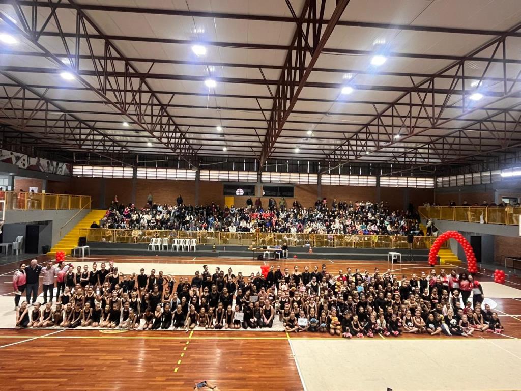 Festival de Ginástica Rítmica reúne atletas e celebra desenvolvimento esportivo em Pinda