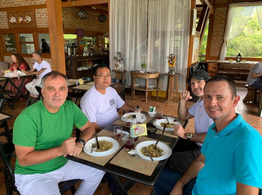 18/02 - Representantes do Novo Turismo realizam visita técnica na Fazenda Nova Gokula