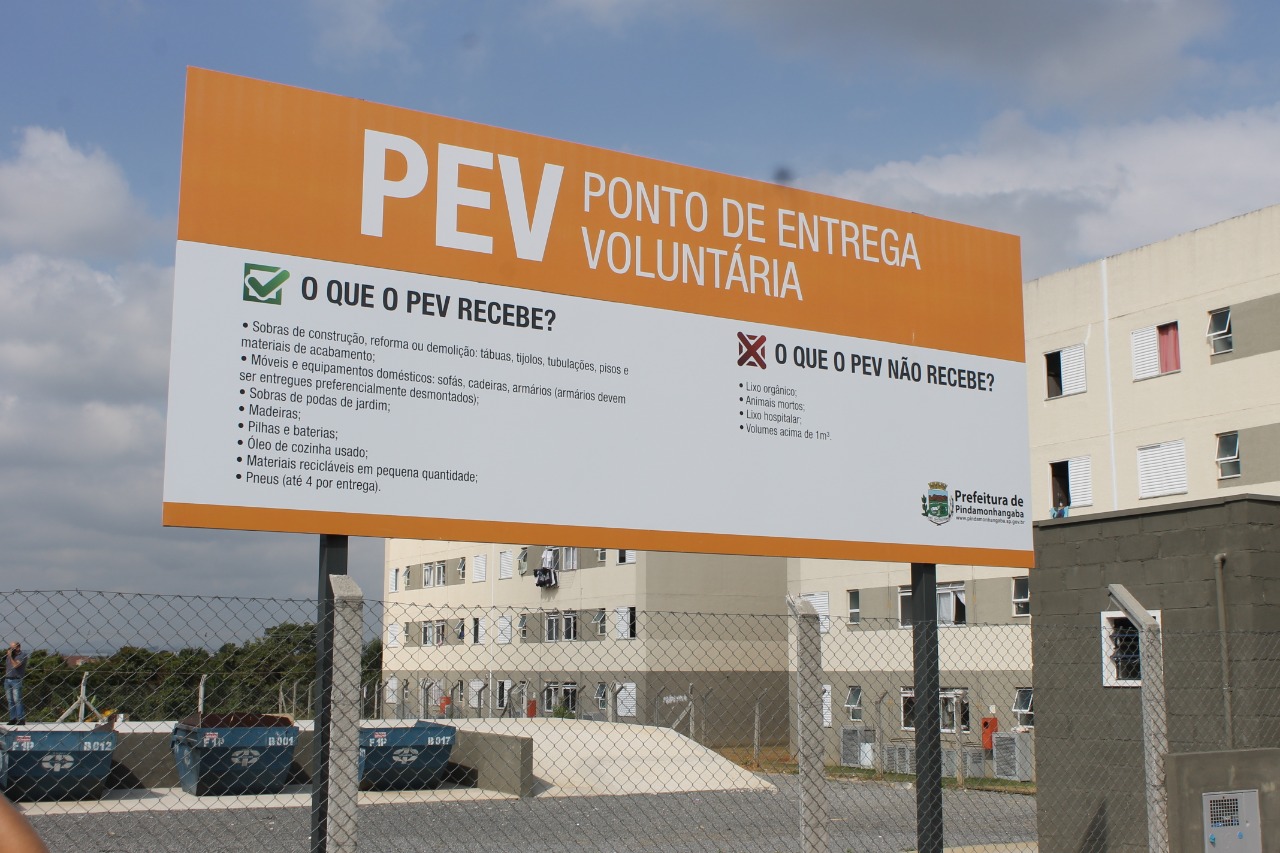 28/04- Bem Viver ganha PEV para o descarte correto de materiais