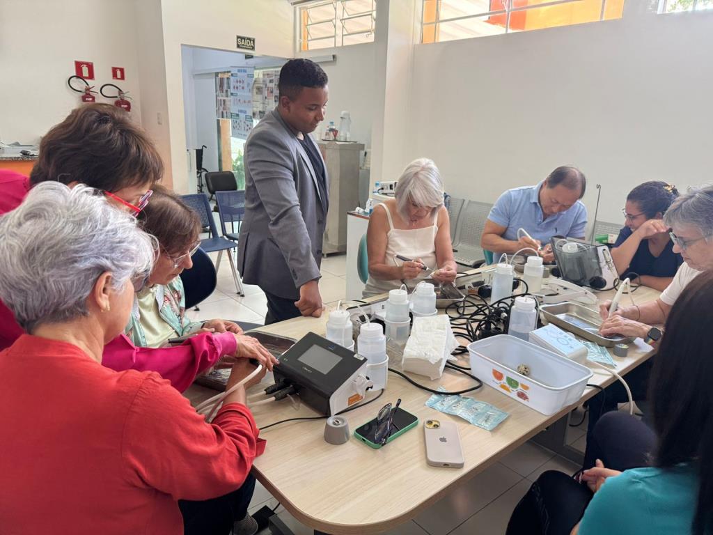 Pinda prepara equipe para uso de ultrassom de alta performance